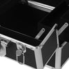 Makeup Case Professional Makeup Organiser 7 in 1 Trolley Black White Deals499