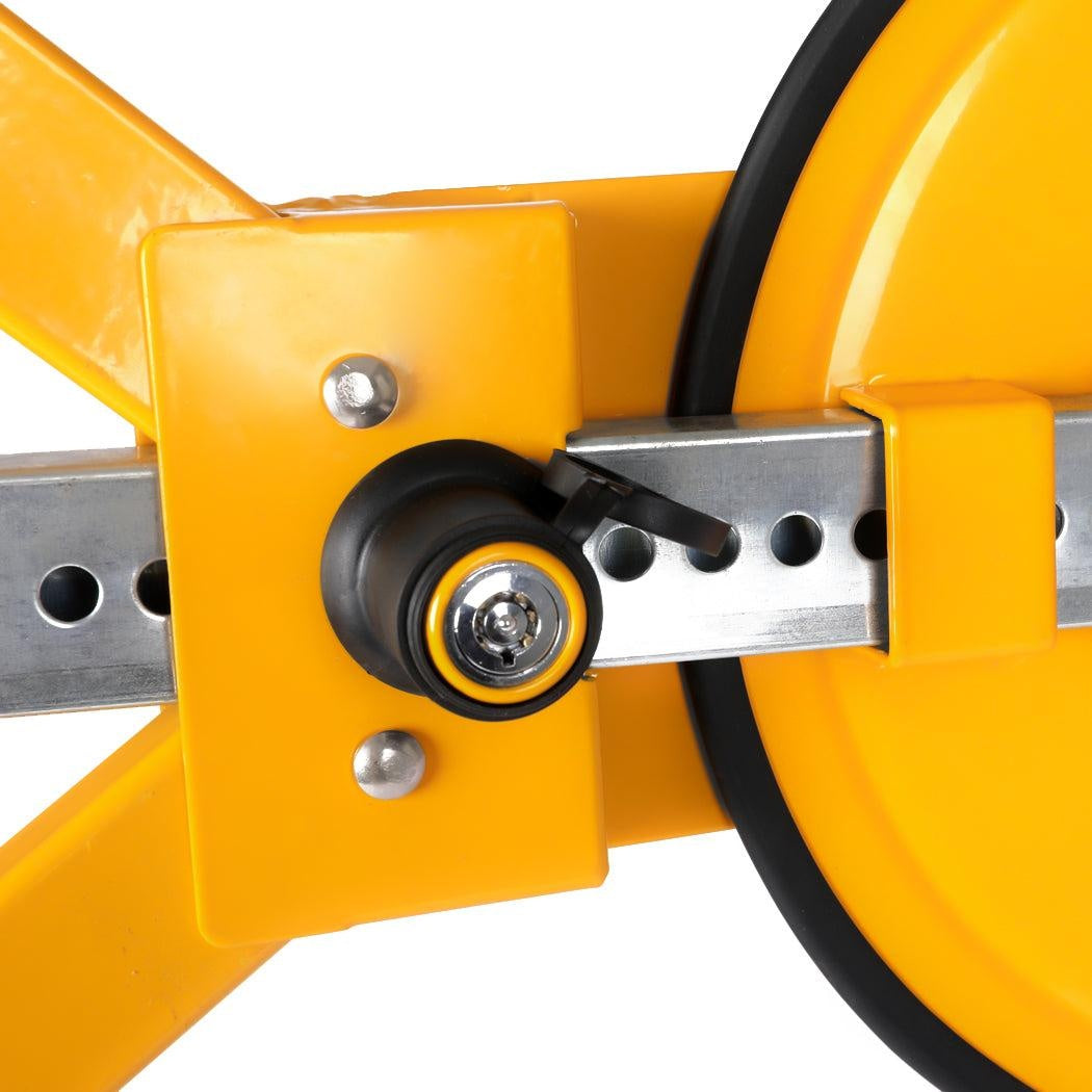 Wheel Lock Clamp Vehicle Caravan Security Anti-theft 2 Keys Heavy Duty 13''-16'' Deals499