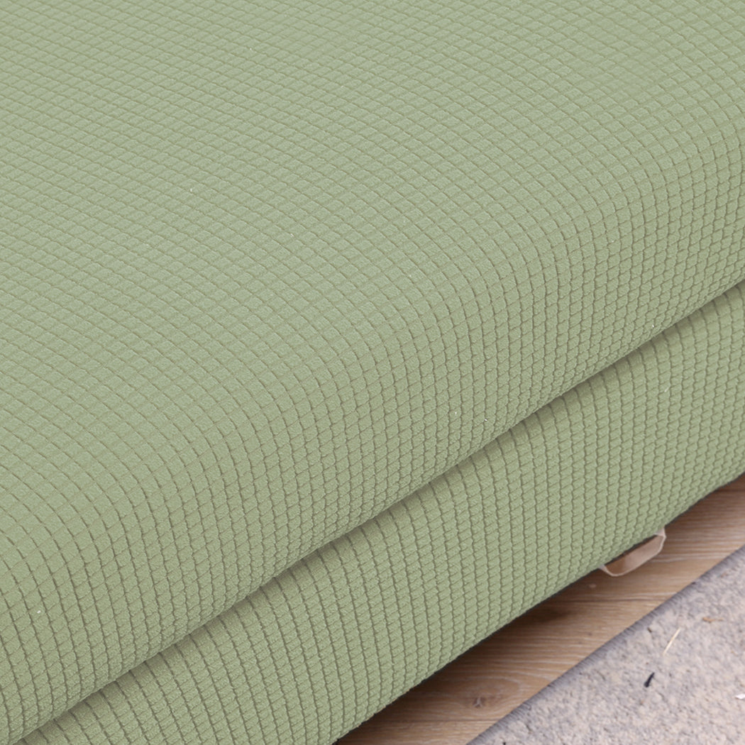 DreamZ Couch Sofa Seat Covers Stretch Protectors Slipcovers 2 Seater Khaki Deals499