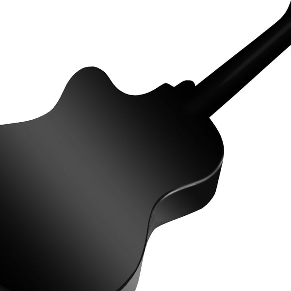 BoPeep 41 Inch Wooden Folk Acoustic Guitar Classical Cutaway Steel String w/ Bag Deals499