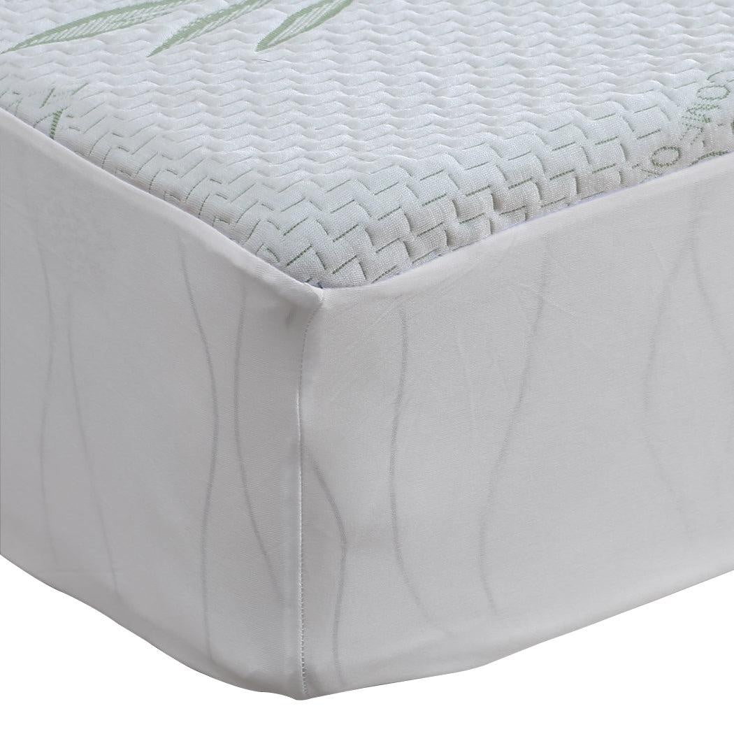 DreamZ Fully Fitted Waterproof Breathable Bamboo Mattress Protector King Size Deals499