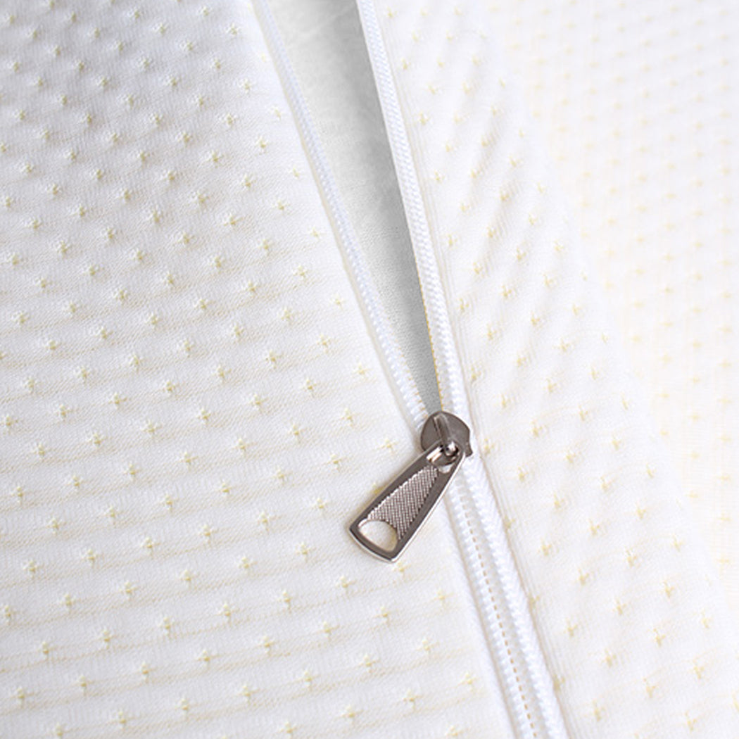 DreamZ 7cm Memory Foam Bed Mattress Topper Polyester Underlay Cover King Deals499