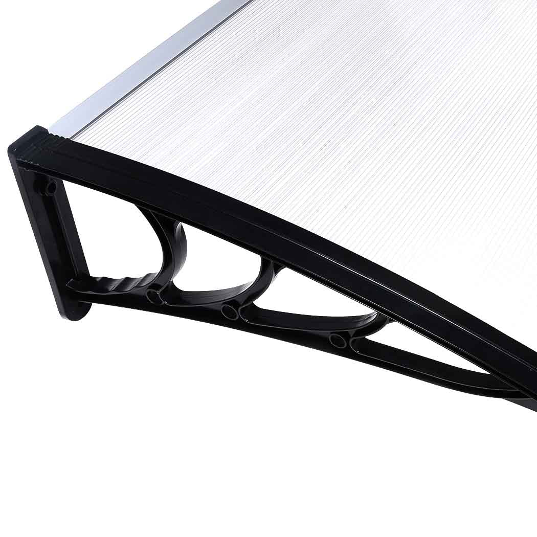 Door Window Awning Outdoor Canopy UV Patio Sun Shield Rain Cover DIY 1M X 2.4M Deals499