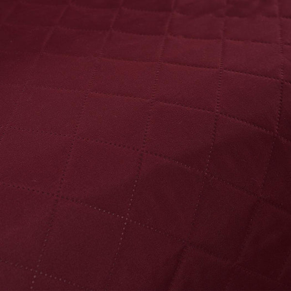 2 Seater Sofa Covers Quilted Couch Lounge Protectors Slipcovers Wine Deals499