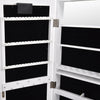 Levede Mirror Jewellery Cabinet Dressing Makeup Jewelry Storage Organiser Wood Deals499