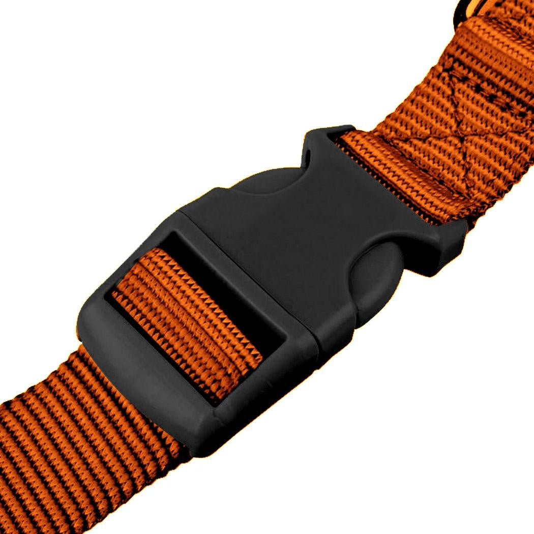 Adjustable Dog Hands Free Leash Waist Belt Buddy Jogging Walking Running Orange Deals499