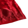 DreamZ Silk Satin Quilt Duvet Cover Set in Single Size in Burgundy Colour Deals499
