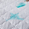 Dreamz Mattress Protector Topper Cool Fabric Pillowtop Waterproof Cover Double Deals499