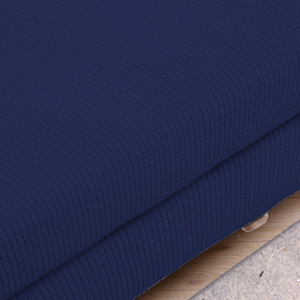 DreamZ Couch Sofa Seat Covers Stretch Protectors Slipcovers 4 Seater Navy Deals499