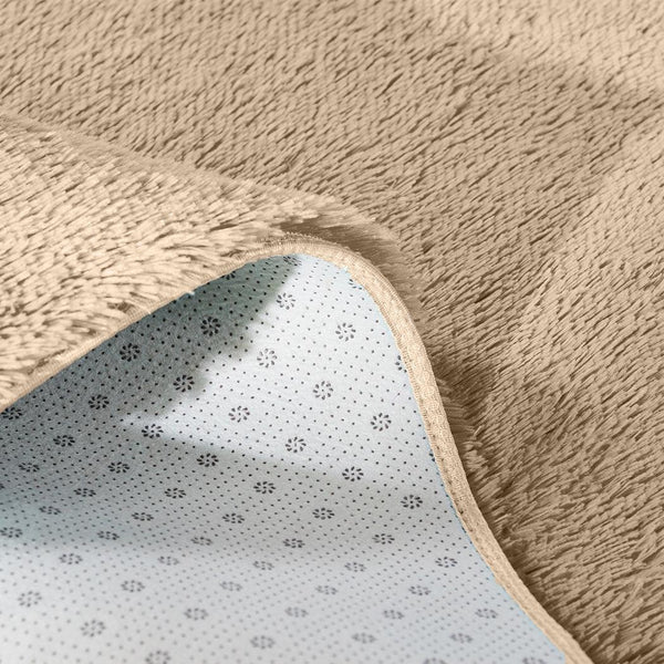 Designer Soft Shag Shaggy Floor Confetti Rug Carpet Home Decor 80x120cmTan Deals499