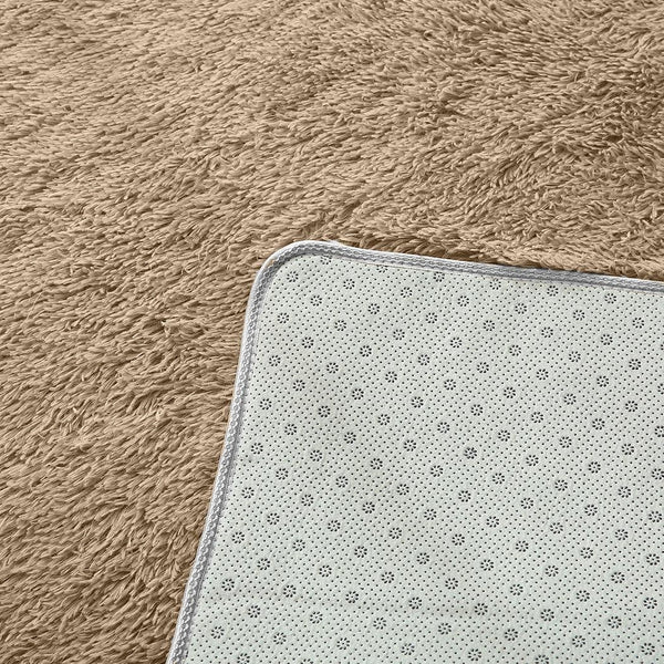 Designer Soft Shag Shaggy Floor Confetti Rug Carpet Home Decor 80x120cmTan Deals499