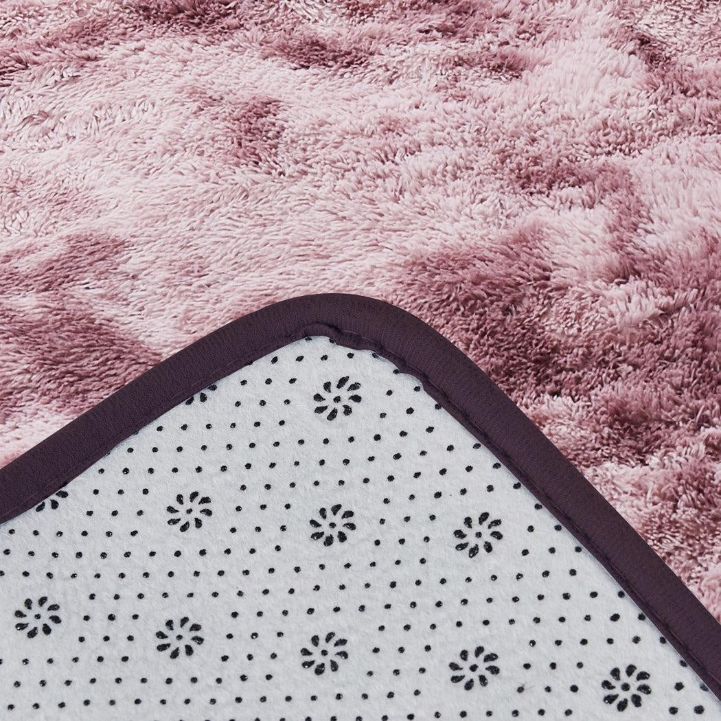 Floor Rug Shaggy Rugs Soft Large Carpet Area Tie-dyed Noon TO Dust 140x200cm Deals499