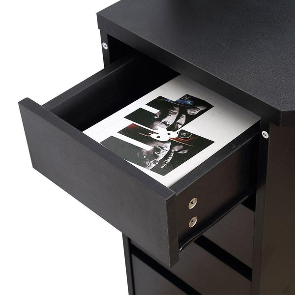 Levede Dressing Table Stool Mirror Jewellery Organiser Makeup Cabinet 5 Drawers Deals499