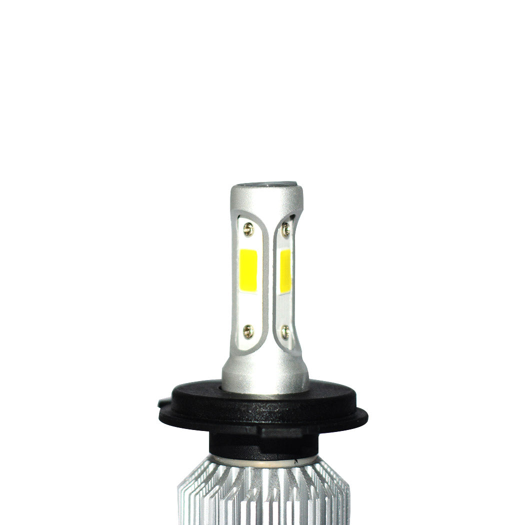 72W 9000LM H4 HB2 LED Headlight Kit Hi/Lo Beam Globe Bulbs 6500K White Deals499