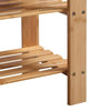 Bamboo Shoe Rack Stand Bench 3 Tier Cabinet Shoes Storage Shelf Organiser 81cm Deals499