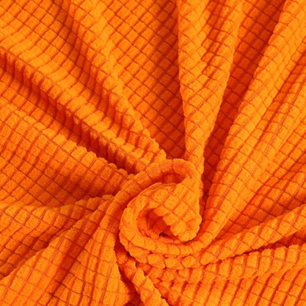 DreamZ Couch Sofa Seat Covers Stretch Protectors Slipcovers 4 Seater Orange Deals499