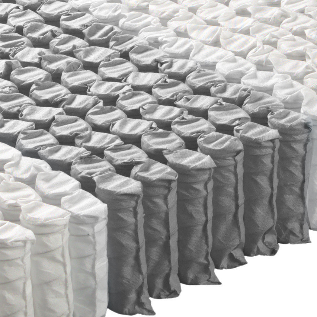 DeramZ 35CM Thickness Euro Top Egg Crate Foam Mattress in King Single Size DreamZ