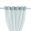 2x Blockout Curtains Panels 3 Layers with Gauze Room Darkening 240x230cm Aqua Deals499