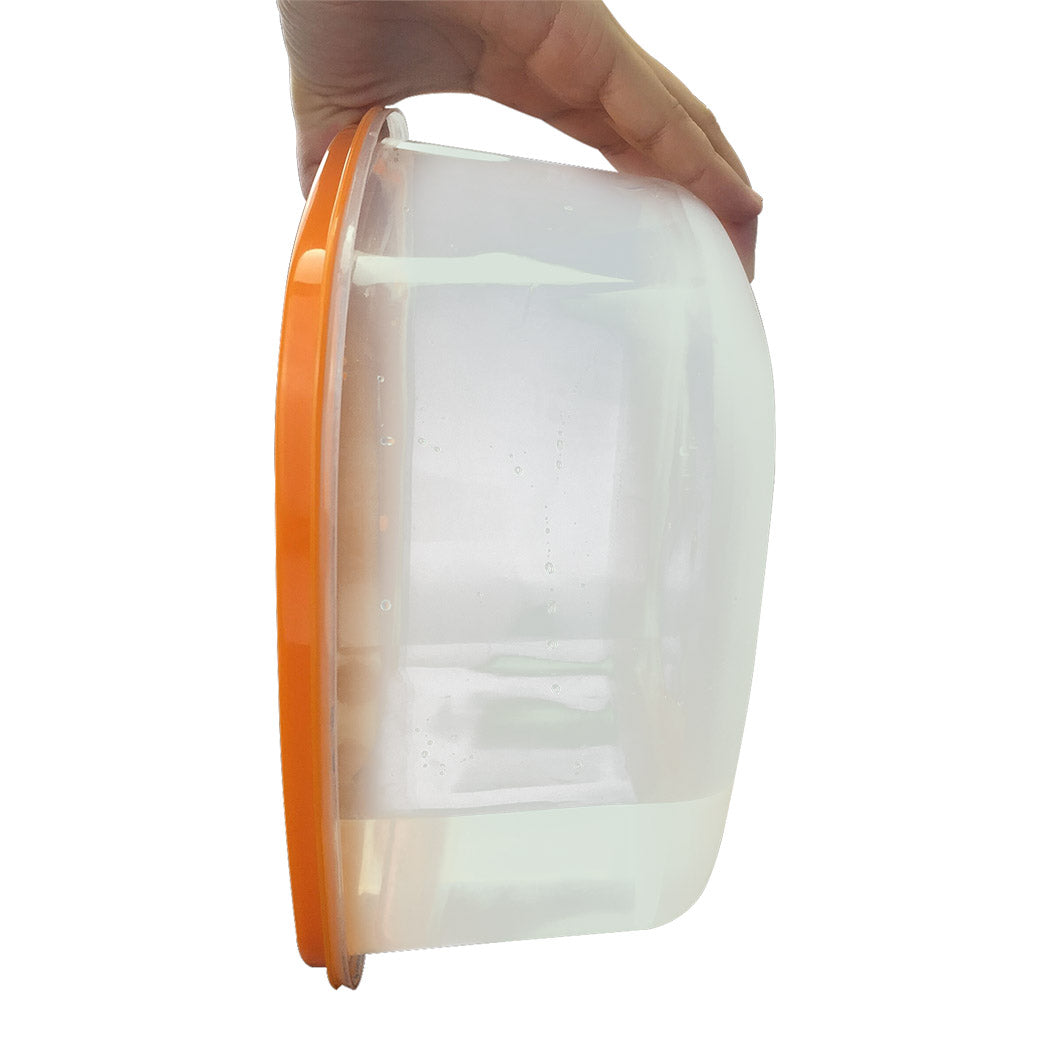 Set of 7 Reusable Bowl Food Fresh Keeping Sealing Lid Container Cover Plastic AU Deals499