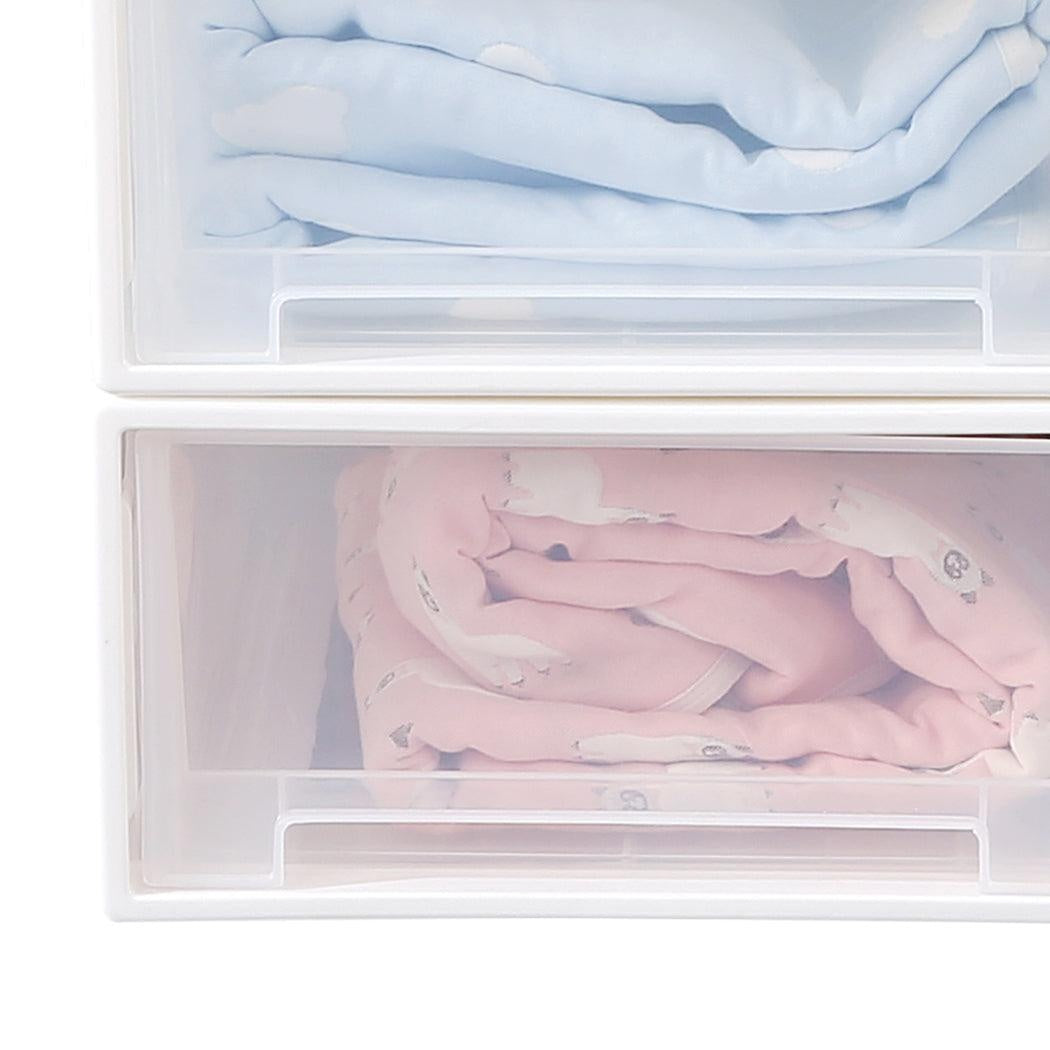 Storage Drawers Set Cabinet Tools Organiser Box Chest Drawer Plastic Stackable Deals499