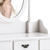 Levede Dressing Table Stool Mirror Makeup Jewellery Organizer Drawer Cabinet Deals499