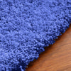 Ultra Soft Anti Slip Rectangle Plush Shaggy Floor Rug Carpet in Blue 60x220cm Deals499