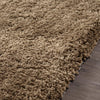 Ultra Soft Anti Slip Rectangle Plush Shaggy Floor Rug Carpet 120x170cm Taupe Deals499