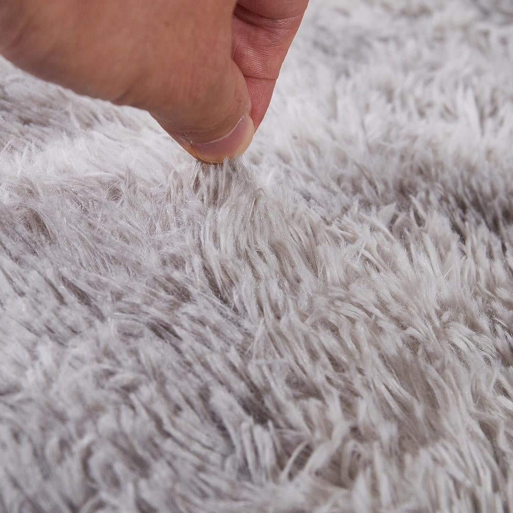 Floor Rug Shaggy Rugs Soft Large Carpet Area Tie-dyed Mystic 200x300cm Deals499