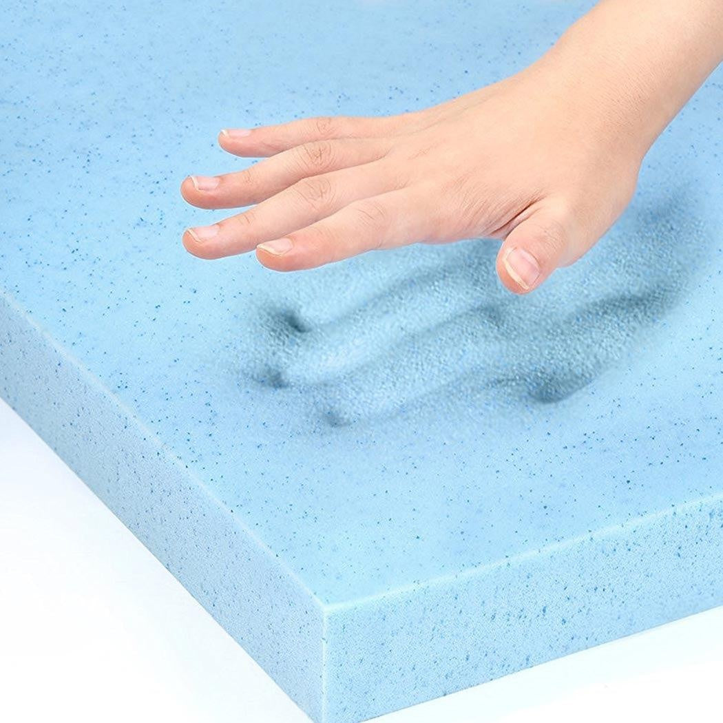 DreamZ 8cm Thickness Cool Gel Memory Foam Mattress Topper Bamboo Fabric Double Deals499