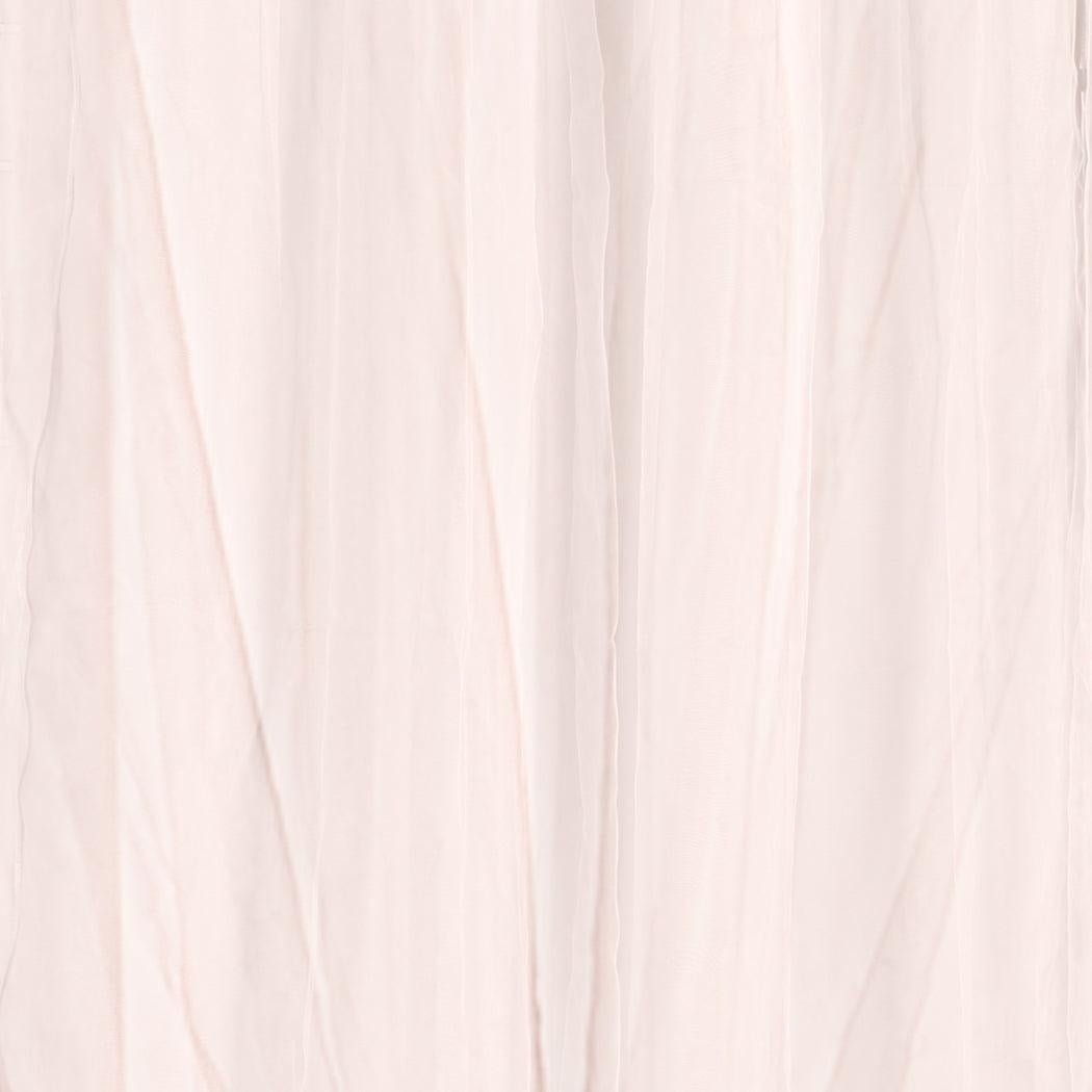 2x Blockout Curtains Panels 3 Layers with Gauze Room Darkening 240x213cm Rose Deals499