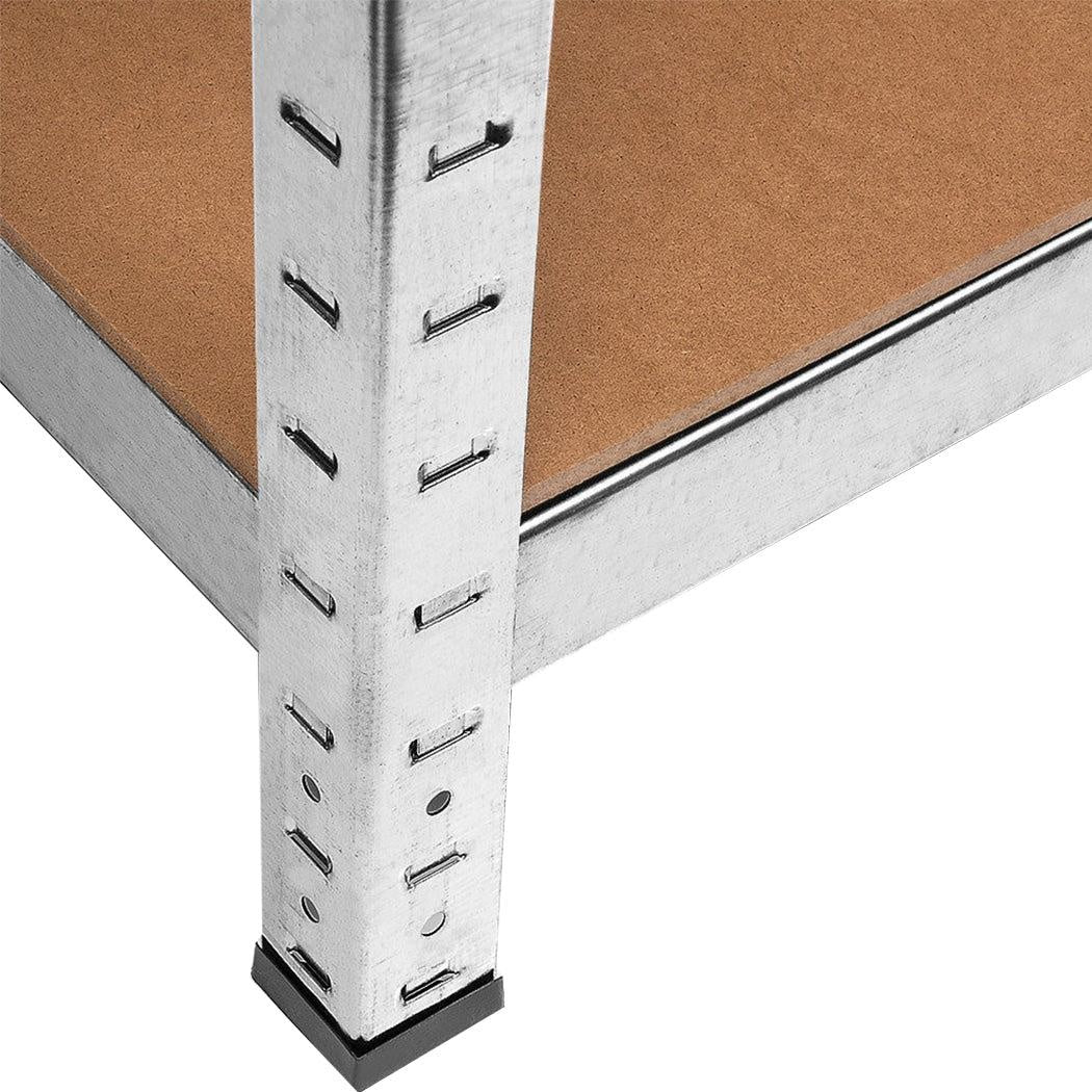 1.8x0.9M Warehouse Shelving Racking Steel Pallet Garage Shelves Storage Rack Deals499