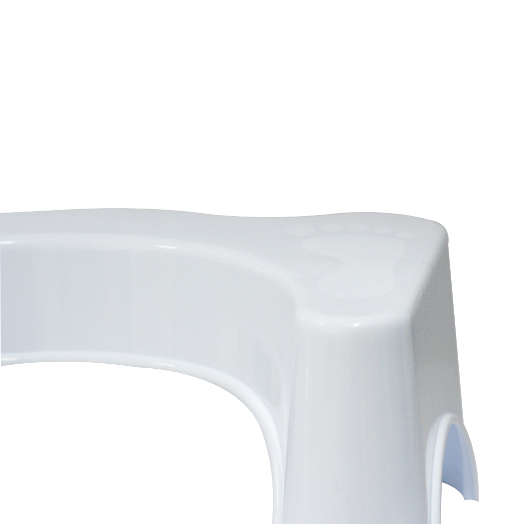2x Toilet Step Stool Bathroom Potty Squat Aid for Constipation Relief Deals499