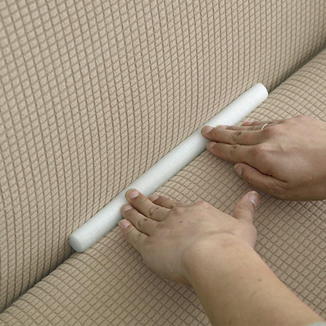 Couch Stretch Sofa Lounge Cover Protector Slipcover 3 Seater Sand Deals499