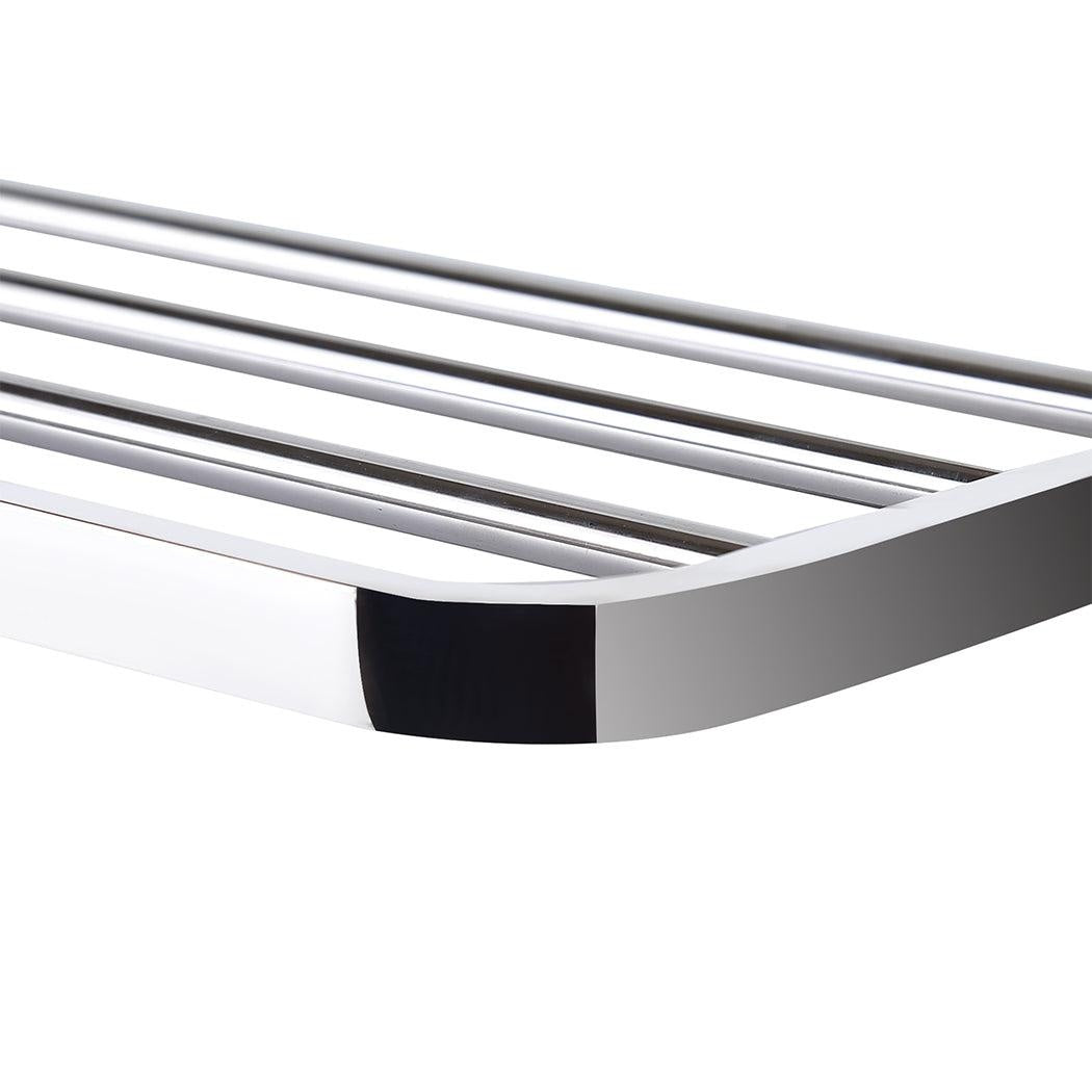 Towel Rail Rack Racks Ladder Shelf Bar Stainless Steel Wall Mounted Bathroom Deals499