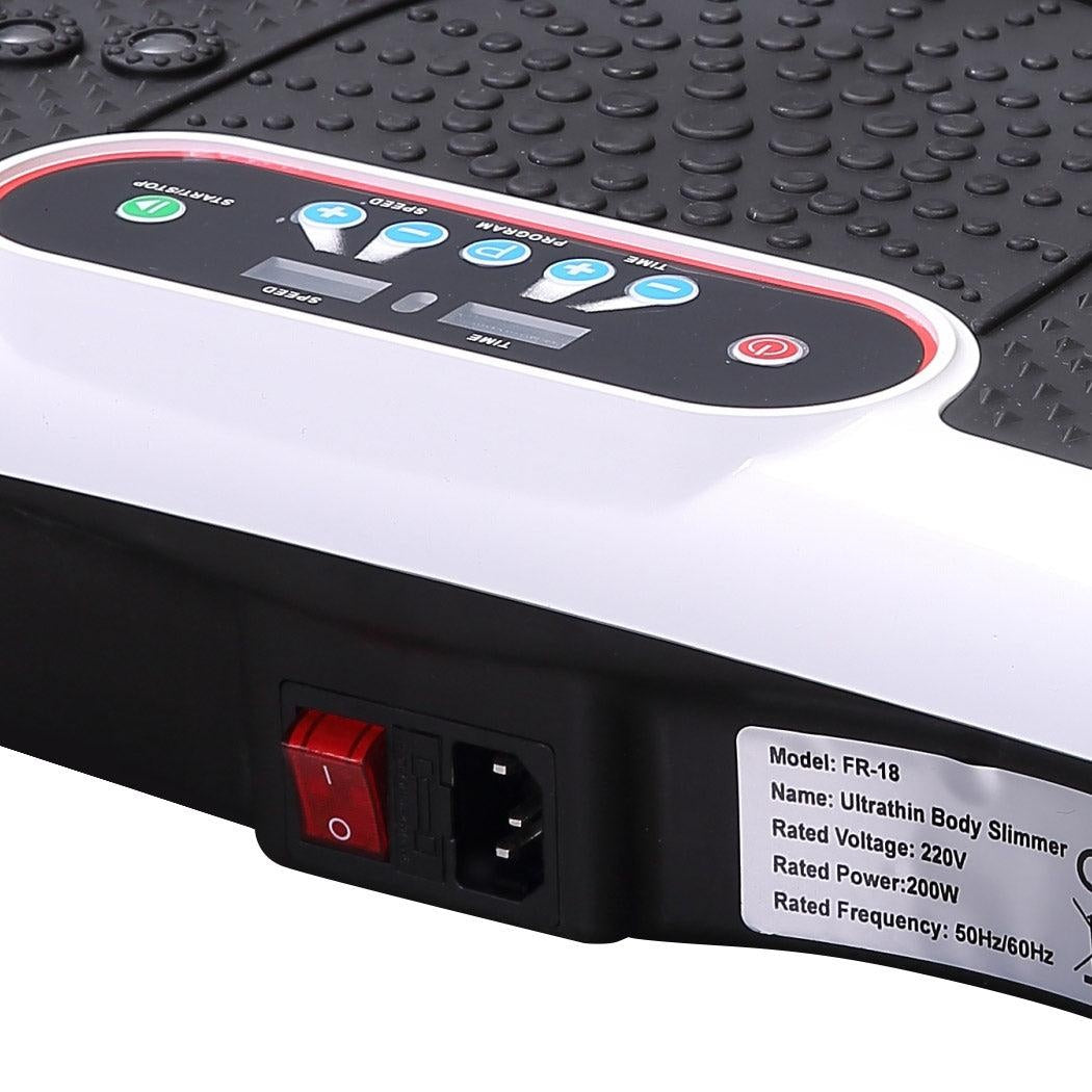 Vibration Plate Machine Machines Platform Magnet Massage Vibrator Exercise Gym Deals499