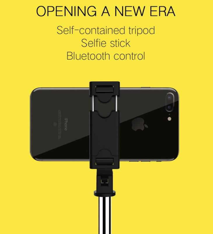 Bluetooth Selfie Stick Tripod Extendable Stick Phone Tripod With Detachable Remote Holder Deals499