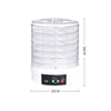 Food Dehydrators Fruit Vegetable Dryer Dehydrator Beef Jerky Preserve 7 Trays Deals499