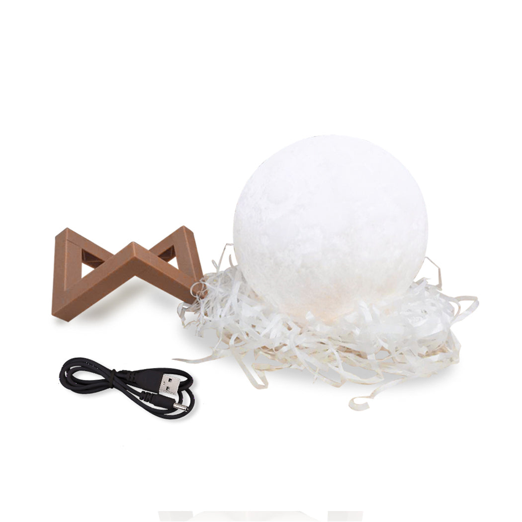 3D Magical Moon Lamp USB LED Night Light Moonlight Touch Sensor 18cm Diameter Deals499