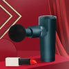 Mini Massage Gun Massager Muscle Vibrating Relaxing Tissue Percussion 4 Head USB Deals499