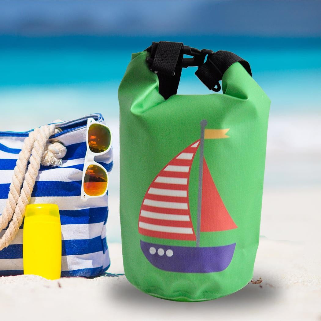 4L Dry Carry Bag Waterproof Beach Bag Storage Sack Pouch Boat Kayak Green Deals499