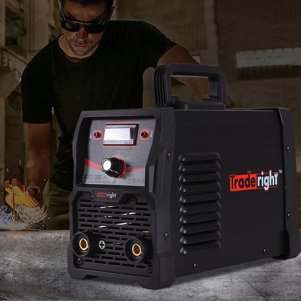 Traderight 200Amp DC iGBT Inverter MMA Welding Machine Stick Portable 15A Plug Deals499
