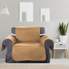 Sofa Cover Couch Lounge Protector Quilted Slipcovers Waterproof Ginger 173cm x 200cm Deals499