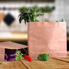 50x Brown Paper Bag Kraft Eco Recyclable Gift Carry Shopping Retail Bags Handles Deals499