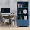 Bookshelf Bookcase Storage Display Shelf Cabinet Home Office Stand Steel Rack Deals499