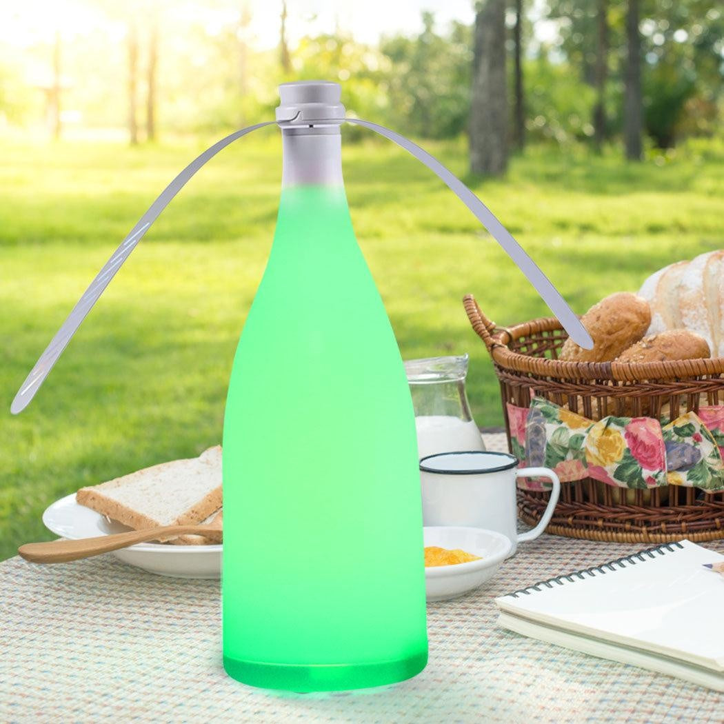 LED Repellent Fly Fan Entertaining Free Indoor Outdoor Home Chemical Safe Trap Green Deals499