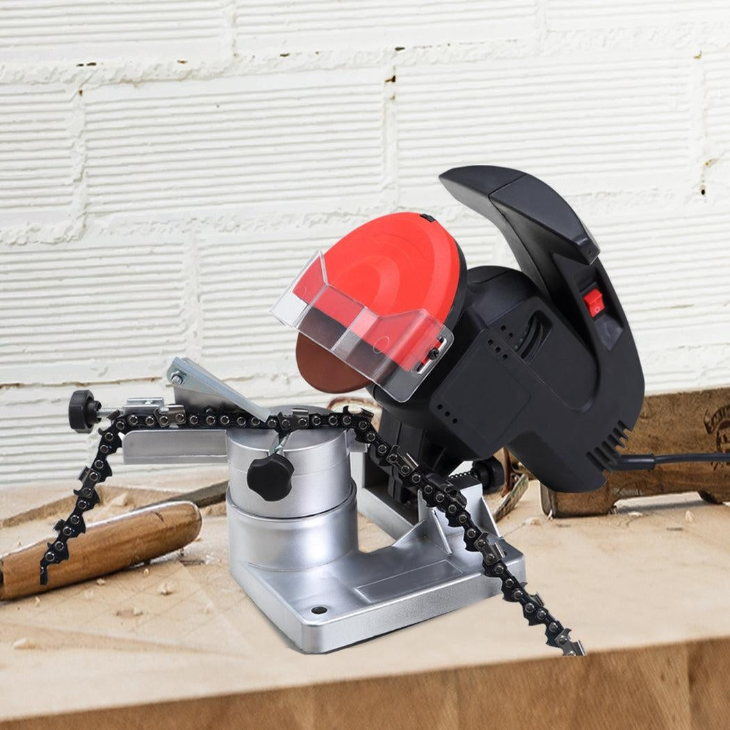 Traderight Chainsaw Sharpener Bench Mount Electric Grinder Grinding Wheel Only Deals499