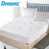 DreamZ Fully Fitted Waterproof Breathable Bamboo Mattress Protector Double Size Deals499