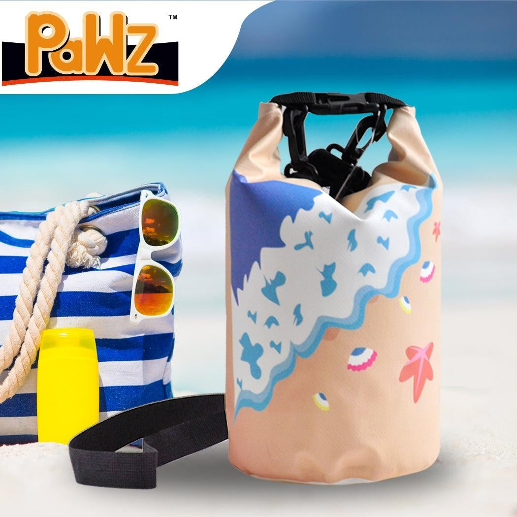 4L Dry Carry Bag Waterproof Beach Bag Storage Sack Pouch Boat Kayak Beige Deals499