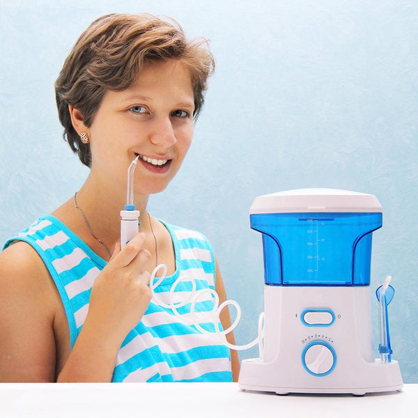 Electric Oral Irrigator Tooth Cleaner Kit Water Jet Dental Teeth Flosser Pick Deals499