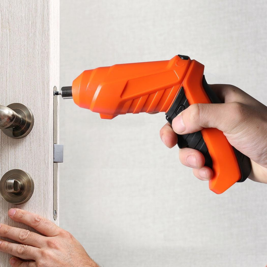 Cordless Screwdriver Electric Tool Set Magnetic Screw Driver Precision Bit USB Deals499